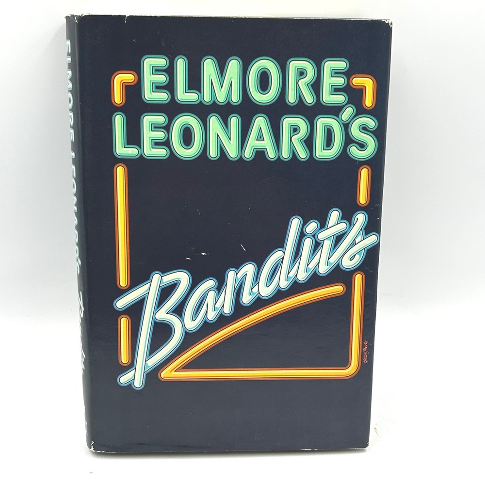 Arbor House Bandits Book 1st Edition Hardcover 1987 by Elmore Leonard